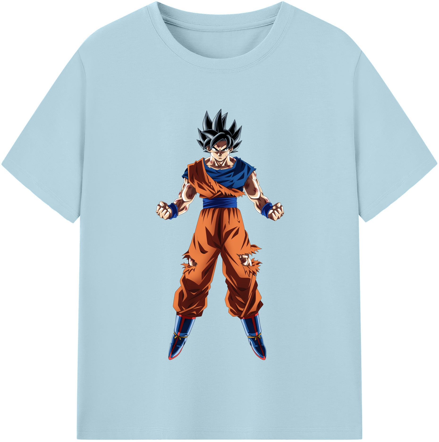 （画像用） ドラゴンボール 孫悟空（そん ごくう）Son Goku カカロット DRAGON BALL Kakarotto 綿100％半袖Tシャツ（フロントプリント）